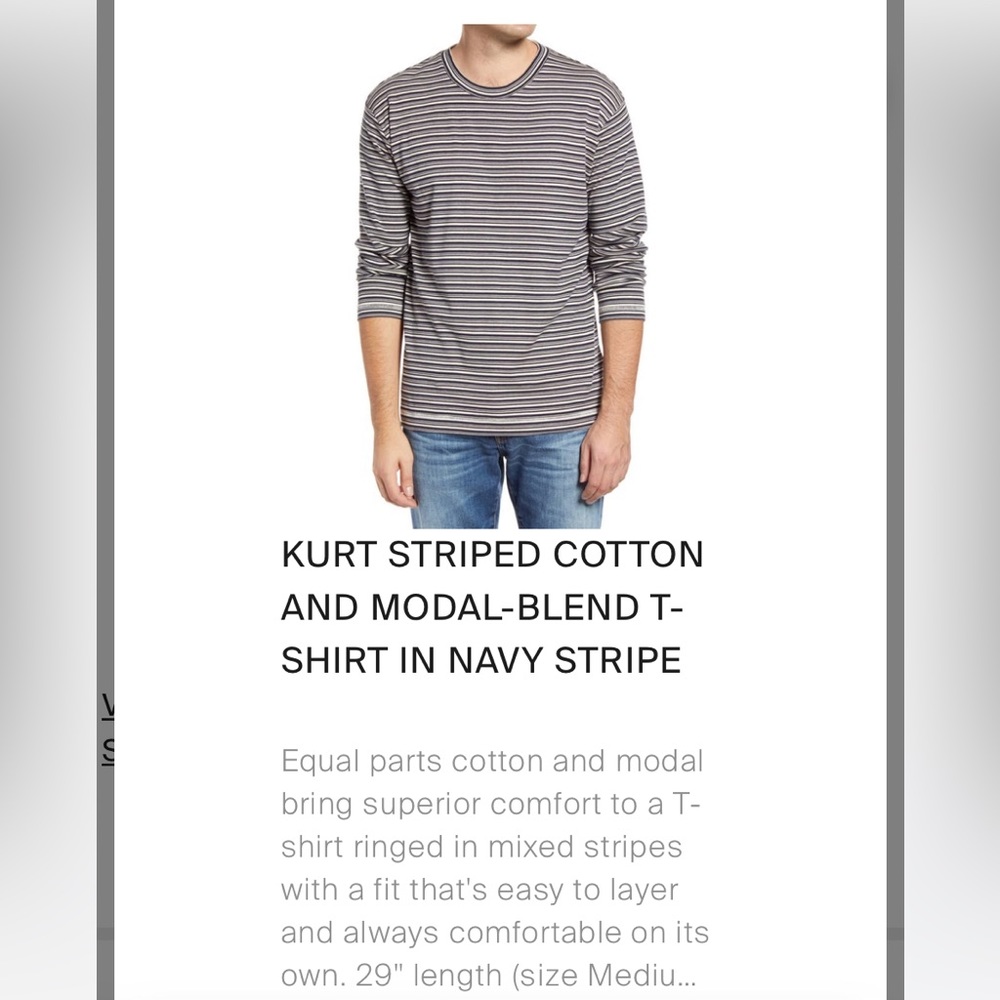NWT NN07 Kurt long sleeve top - Picture 10 of 12